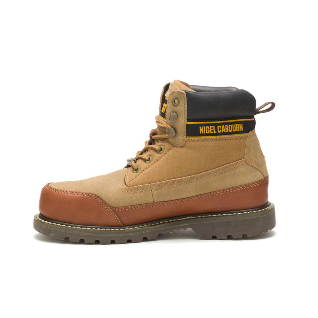 Caterpillar Cat Footwear X Nigel Cabourn Utah Vrijetijdslaarzen Dames Bruin  Belgie |  AVLFO-5109