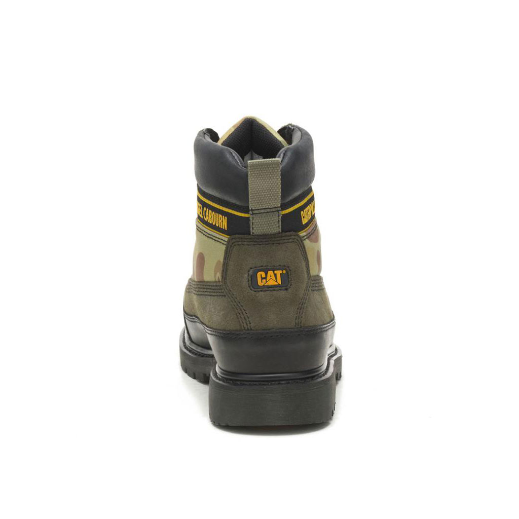 Caterpillar Cat Footwear X Nigel Cabourn Utah Vrijetijdslaarzen Heren Groen Zwart  Belgie |  TFCVU-8623