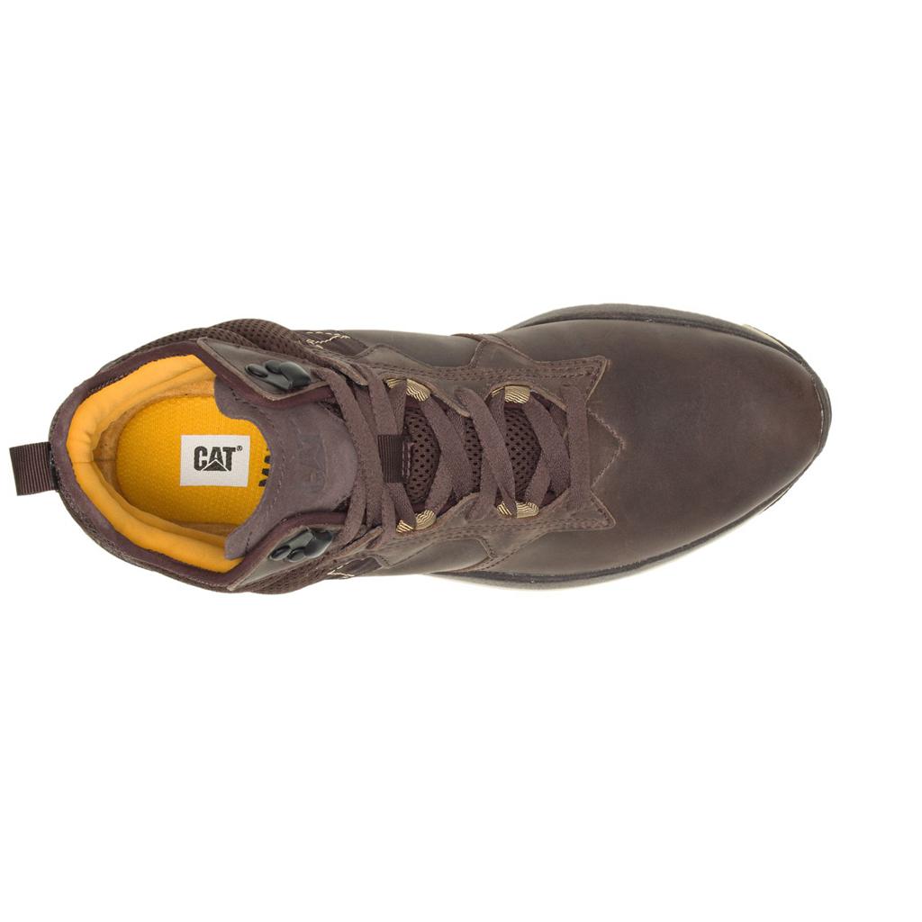 Caterpillar Cityrogue Mid Sneakers Dames Koffie  Belgie |  NELIU-1645