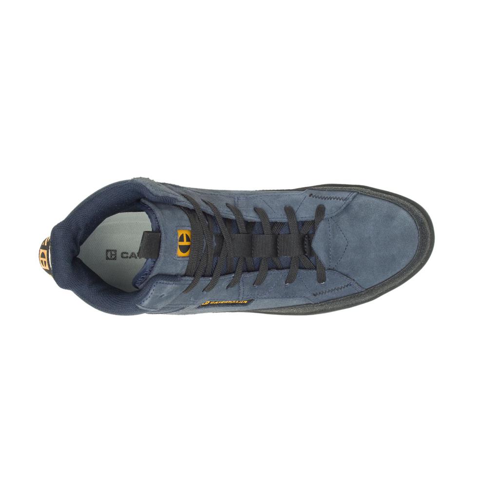 Caterpillar Code Hex Hi Utility Sneakers Dames Navy/Black  Belgie |  MVHIX-1934