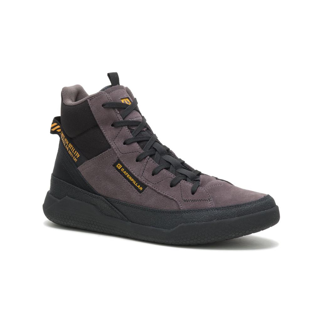 Caterpillar Code Hex Hi Utility Sneakers Dames Zwart  Belgie |  RXJBH-6382