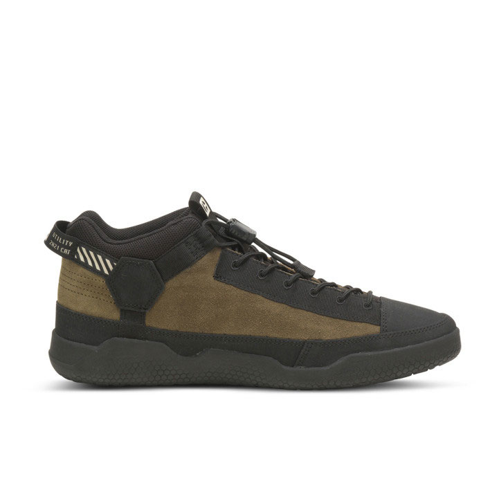 Caterpillar Code Hex Utility Sneakers Heren Donkerolijfgroen  Belgie |  CNSYA-4791