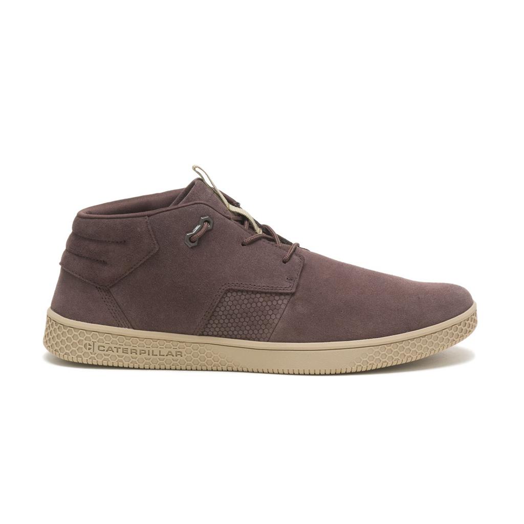 Caterpillar Code Pause Mid Sneakers Dames Koffie  Belgie |  FDVHP-7682