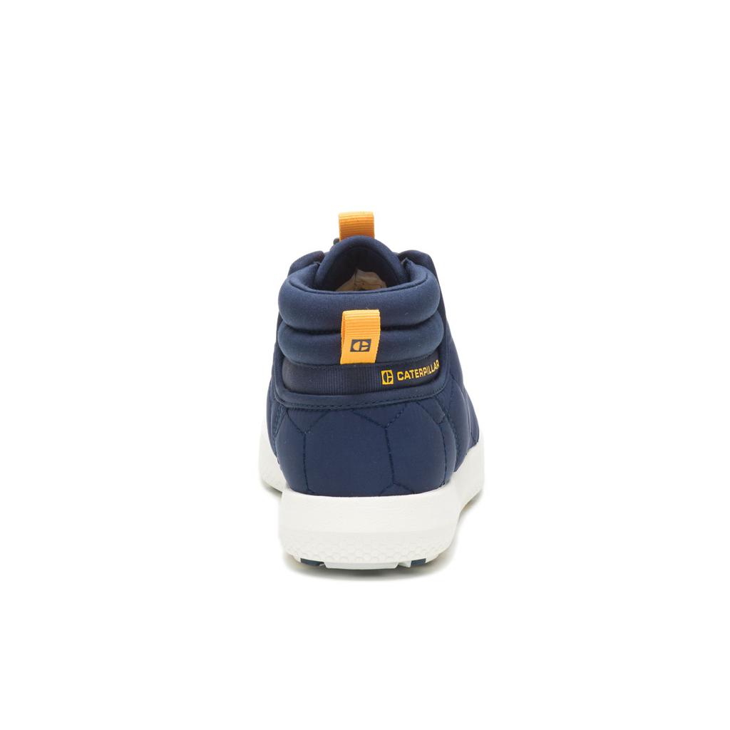 Caterpillar Code Scout Mid Sneakers Heren Blauw  Belgie |  GBUQN-5920