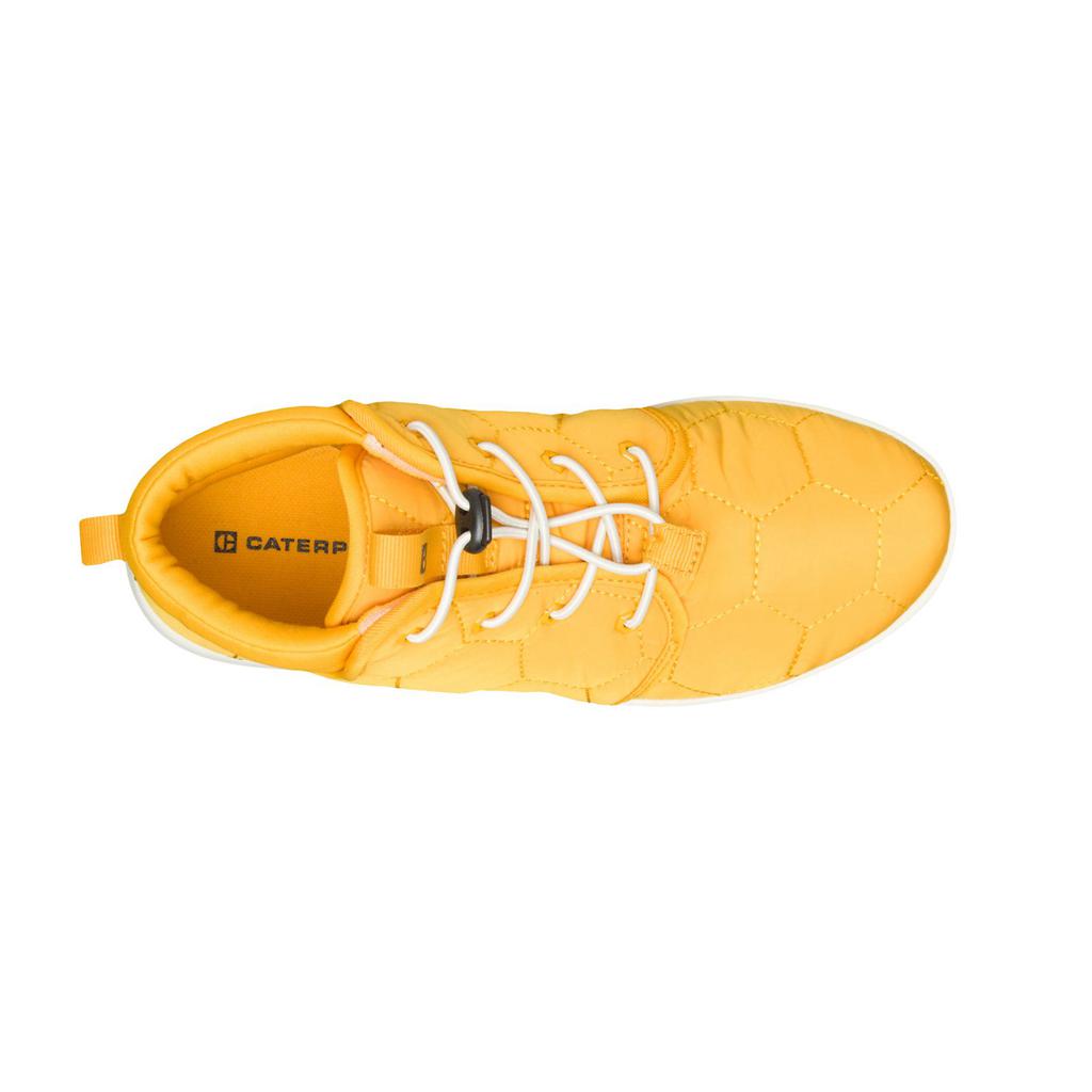 Caterpillar Code Scout Mid Sneakers Heren Geel  Belgie |  LATBM-3657