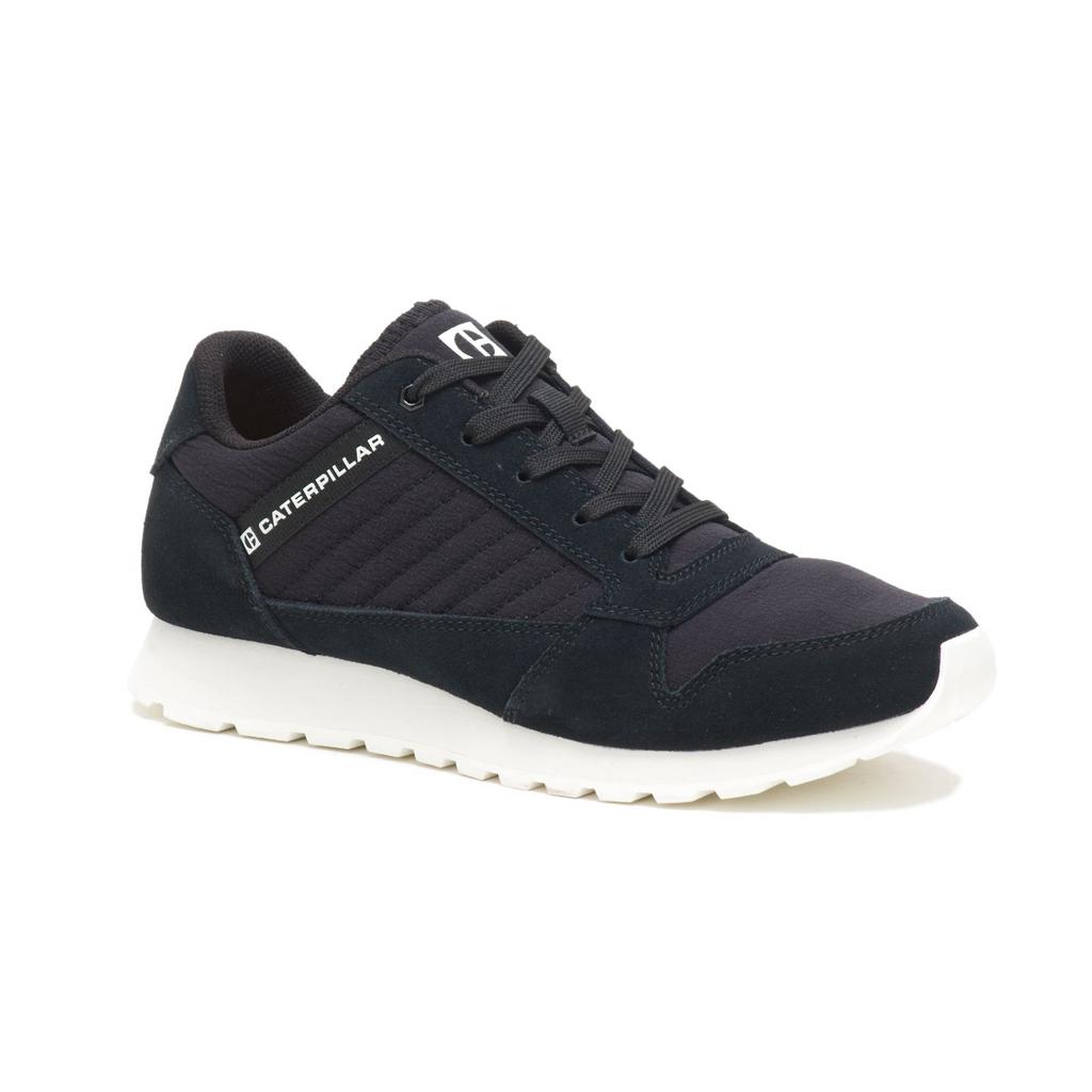 Caterpillar Code Ventura Sneakers Heren Black/White  Belgie |  EHLXD-8173