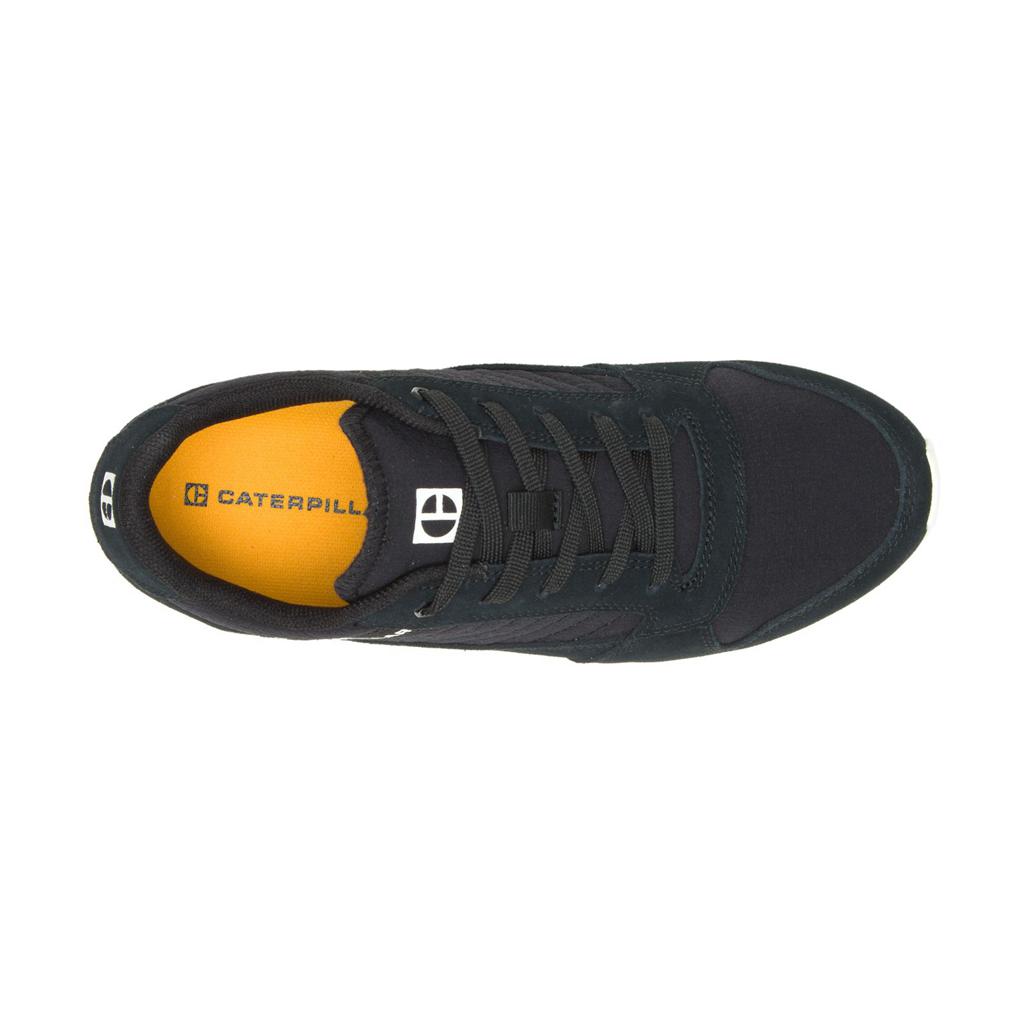 Caterpillar Code Ventura Sneakers Heren Black/White  Belgie |  EHLXD-8173