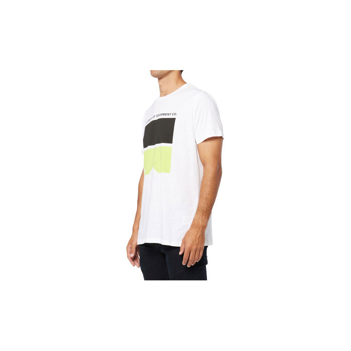 Caterpillar Connect Energy Blocks T-shirts Dames Wit  Belgie |  OULFH-9781