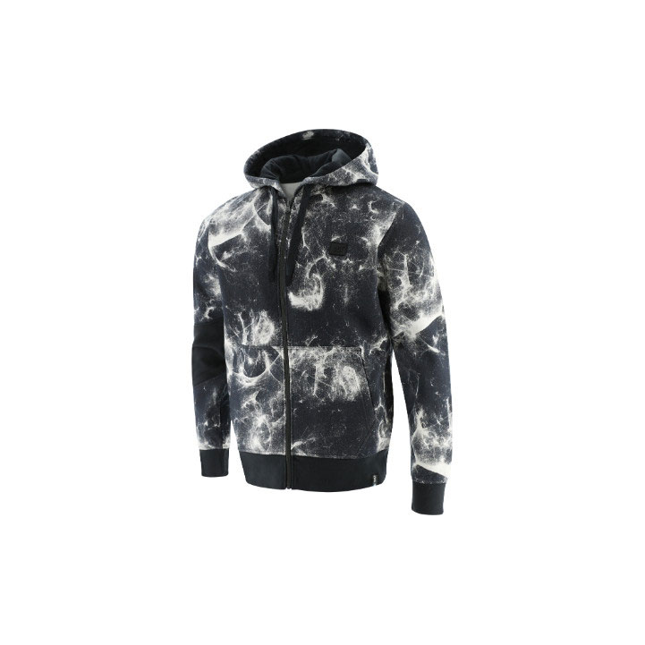 Caterpillar Connect Energy Fz Met Capuchon Sweatshirts Heren Connect Aop-Lunar Rock  Belgie |  DBFQA-4723