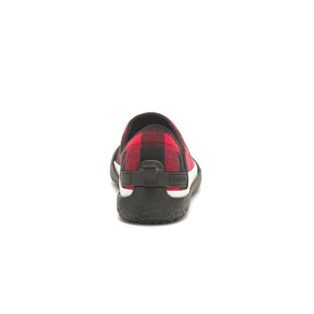 Caterpillar Crossover Slip Ons Dames Rood  Belgie |  PAQRL-6598