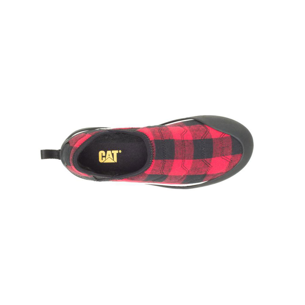 Caterpillar Crossover Slip Ons Dames Rood  Belgie |  PAQRL-6598