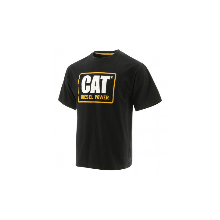 Caterpillar Diesel Power T-shirts Dames Zwart  Belgie |  XNBTE-2471