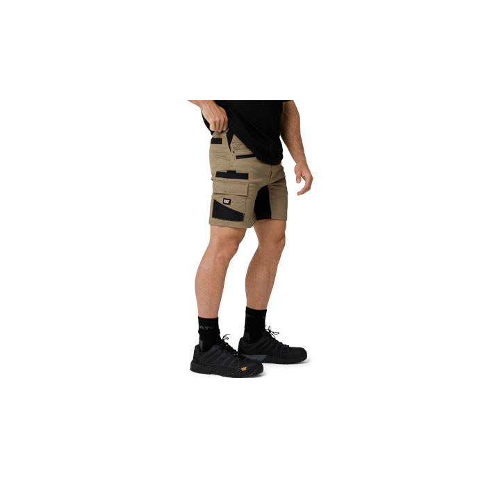 Caterpillar Elite Operator Korte Broek Dames Khaki  Belgie |  HIYXT-1624