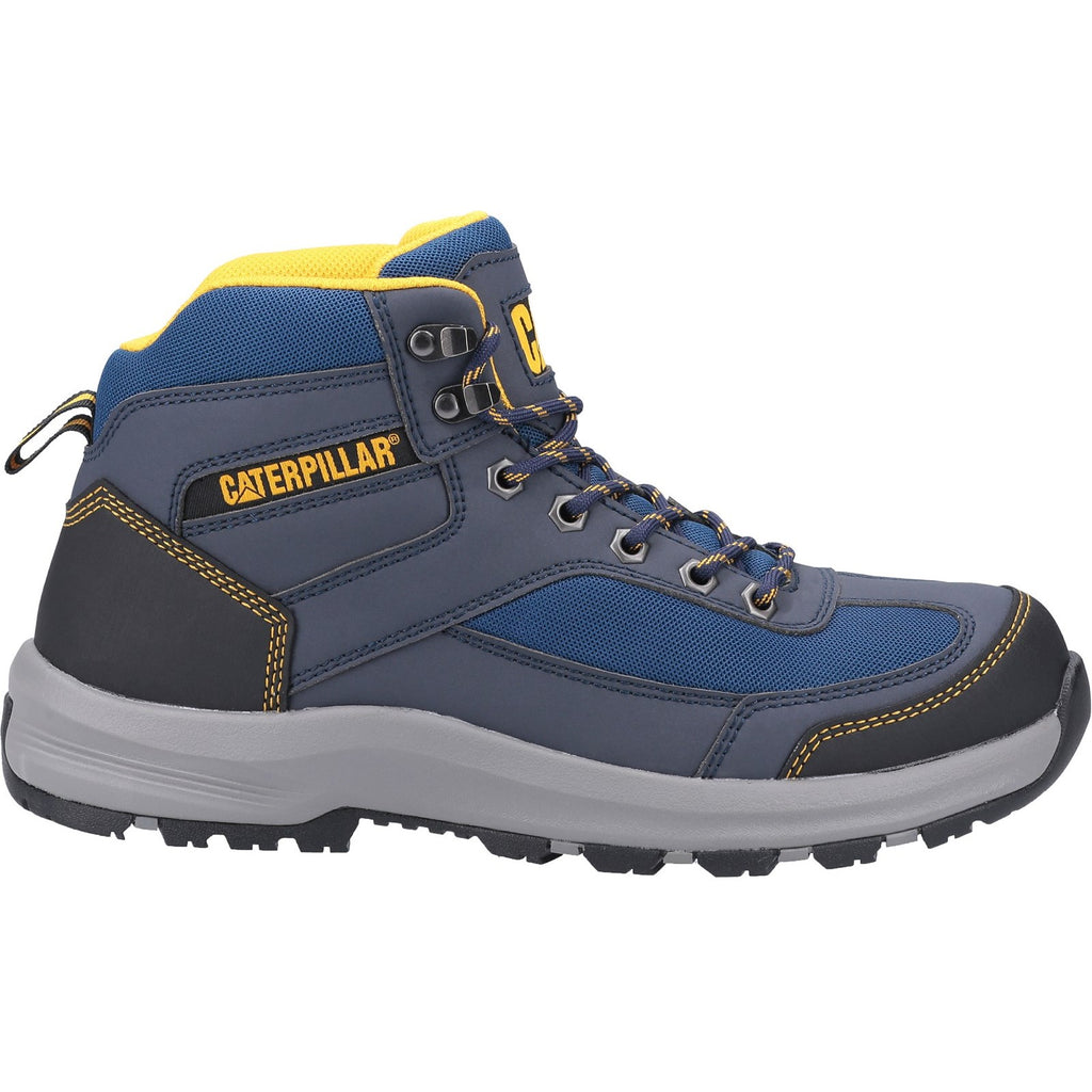 Caterpillar Elmore Mid Hiker S1 Veiligheidslaarzen Heren Donkerblauw  Belgie |  YQDUB-7083