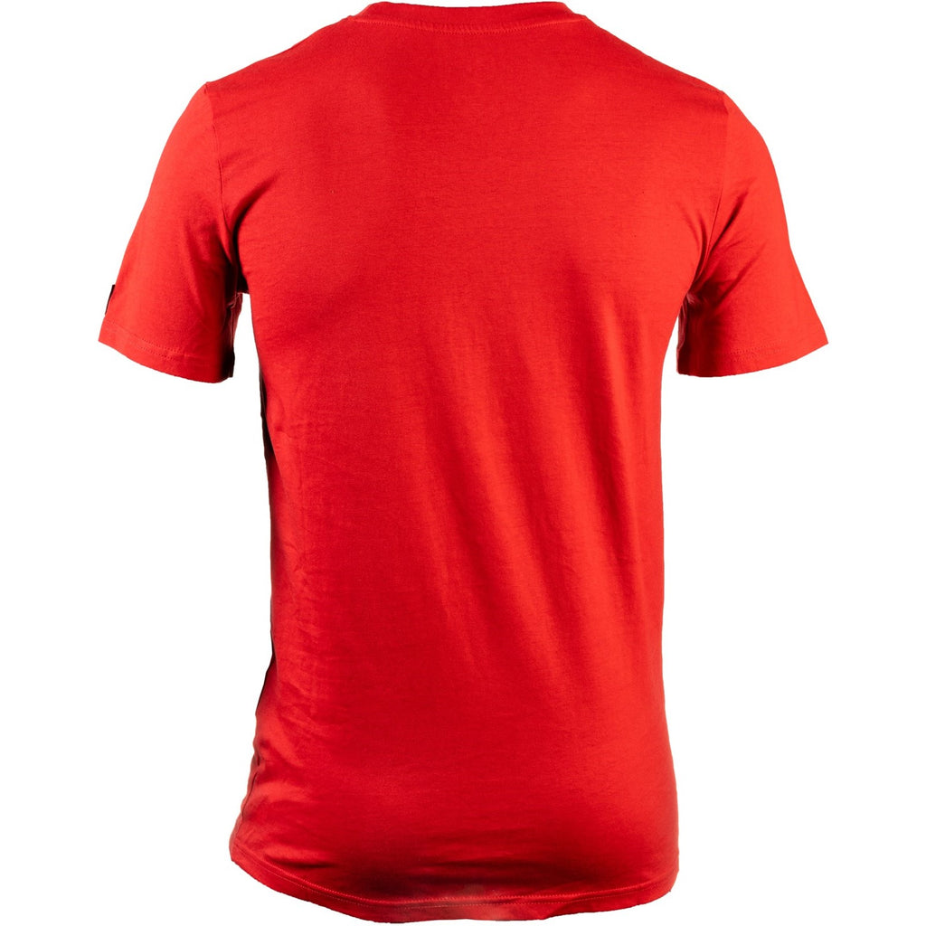 Caterpillar Essentials Kort-Sleeve T-shirts Heren Rood  Belgie |  FESYI-3184