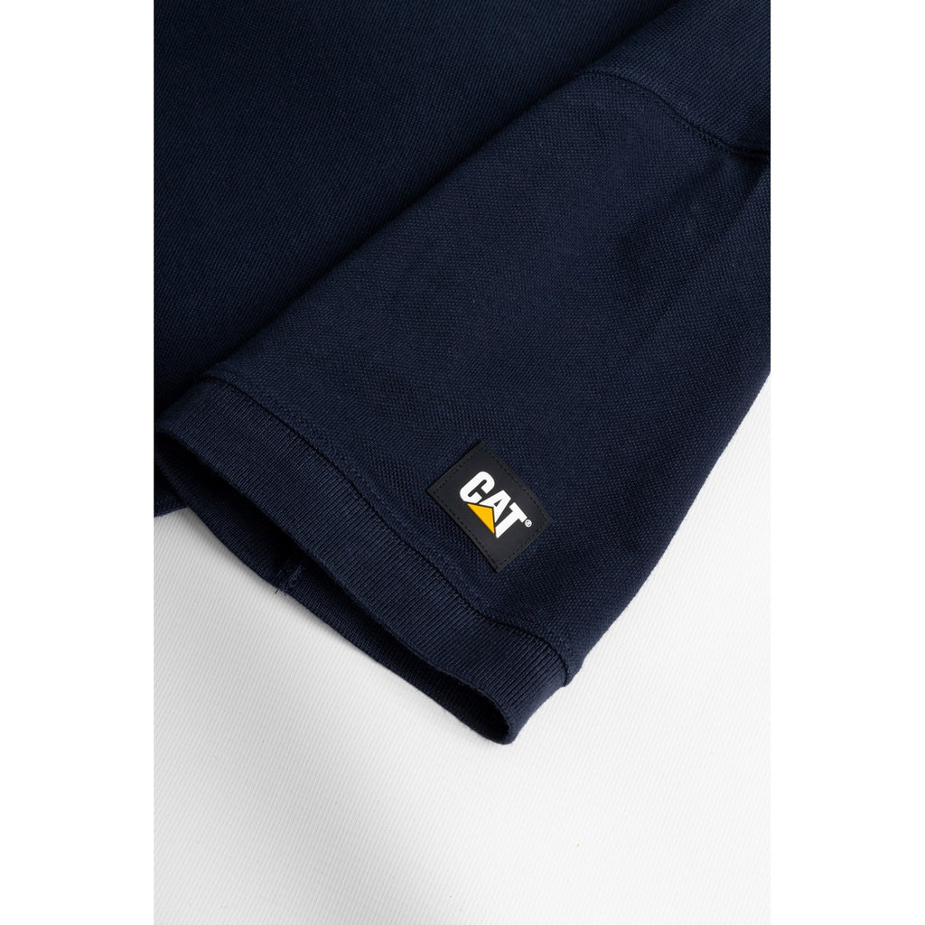 Caterpillar Essentials Poloshirt Heren Donkerblauw  Belgie |  HZMWA-6521