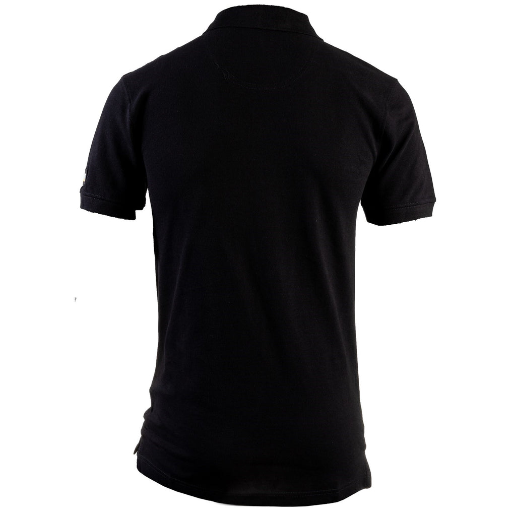 Caterpillar Essentials Poloshirt Heren Zwart  Belgie |  HOKUY-2350