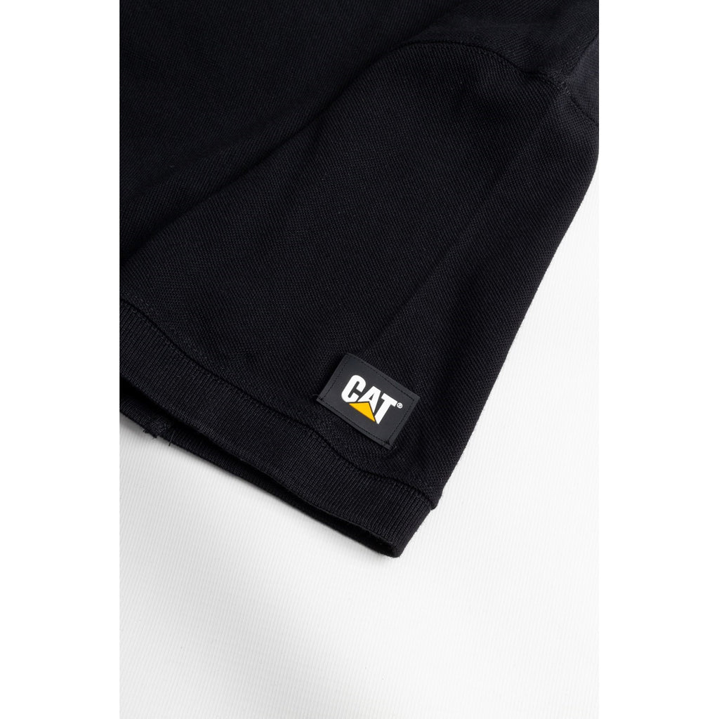 Caterpillar Essentials Poloshirt Heren Zwart  Belgie |  HOKUY-2350