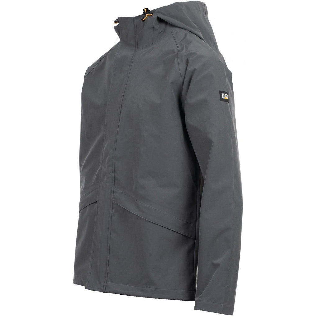 Caterpillar Essentials Rain Jassen Heren Donkergrijs  Belgie |  TEJGZ-4817