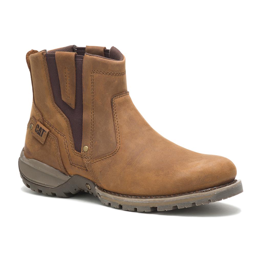 Caterpillar Evander Slip On Heren Donkerbeige  Belgie |  MGZCW-8153