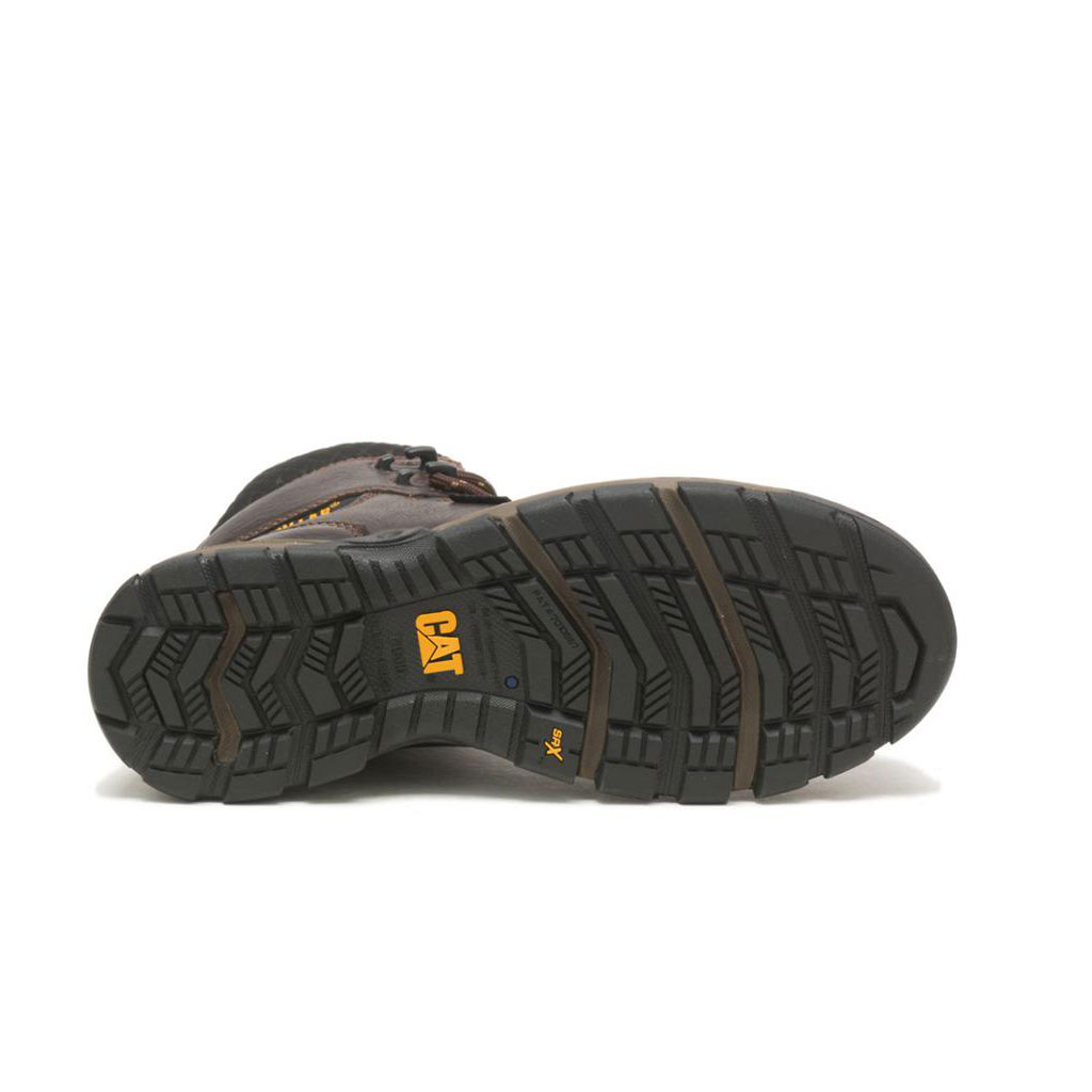 Caterpillar Excavator Superlite Cool Carbon Composite Werkschoenen Dames Donkerbruin  Belgie |  KIUNM-0816