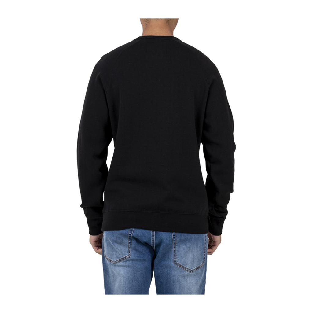 Caterpillar Foundation Crewneck Sweatshirt Sweatshirts Heren Zwart  Belgie |  MEDWQ-3758