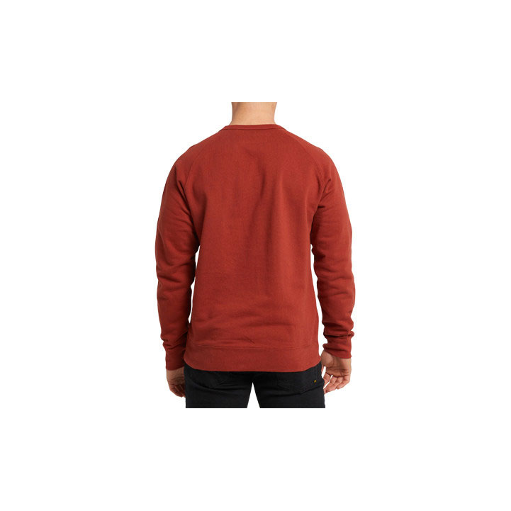 Caterpillar Foundation Crewneck Sweatshirts Heren Rood  Belgie |  RUFQW-7102