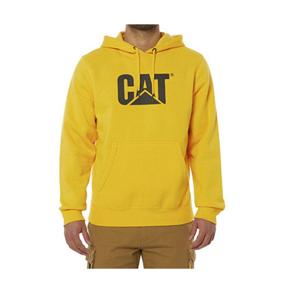 Caterpillar Foundation Met Capuchon Sweatshirt Sweatshirts Heren Geel  Belgie |  FRCMV-5296