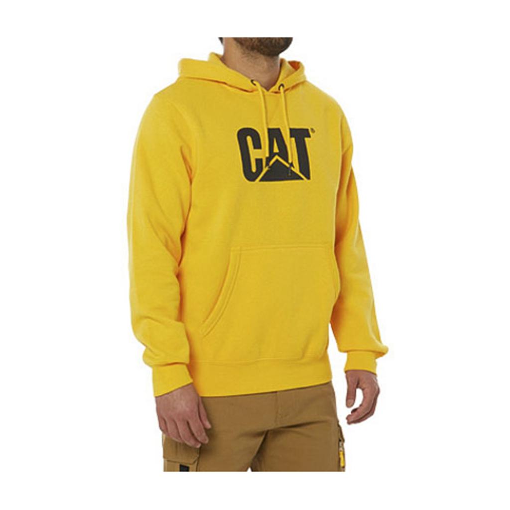 Caterpillar Foundation Met Capuchon Sweatshirt Sweatshirts Heren Geel  Belgie |  FRCMV-5296