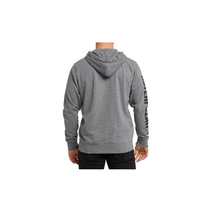 Caterpillar Foundation Met Capuchon Sweatshirts Heren Grijs  Belgie |  RBHNT-5963