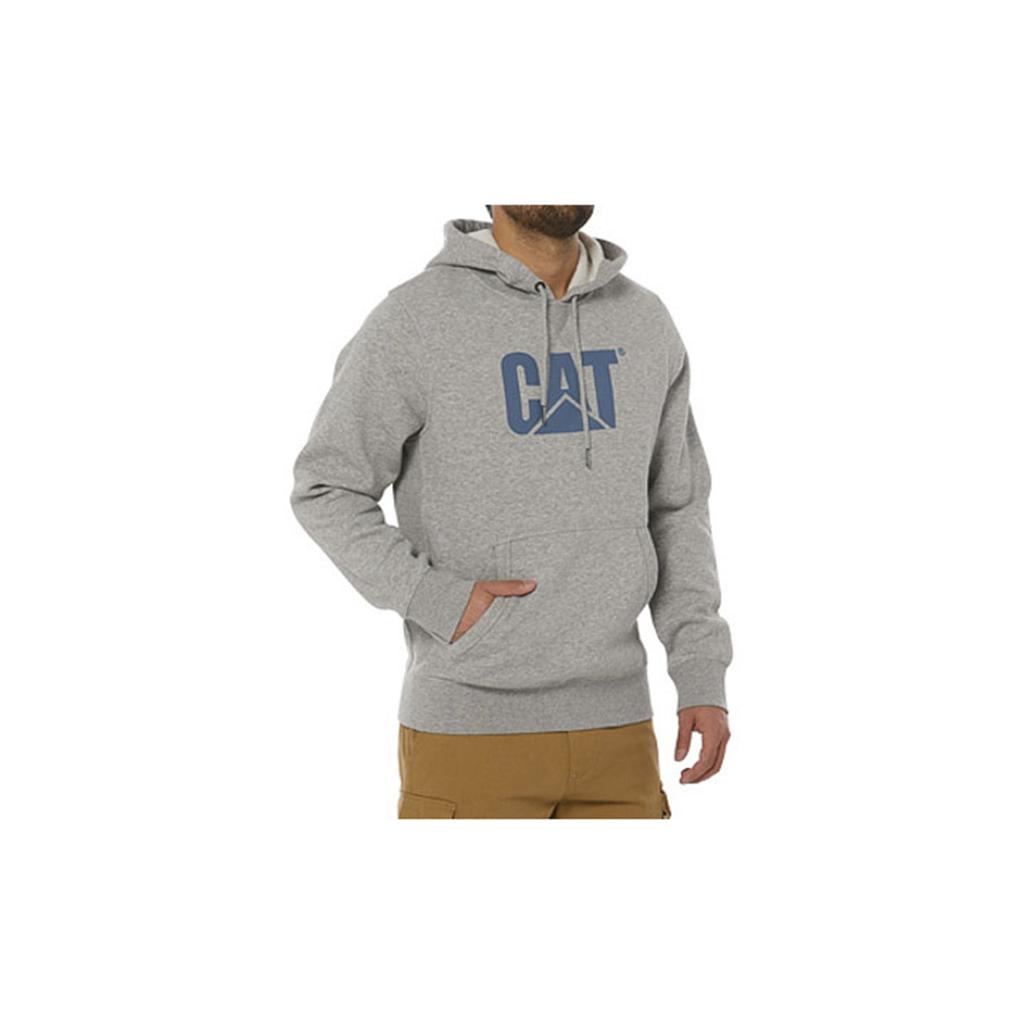 Caterpillar Foundation Met Capuchon Sweatshirt Sweatshirts Heren Grijs  Belgie |  YDQBK-6840