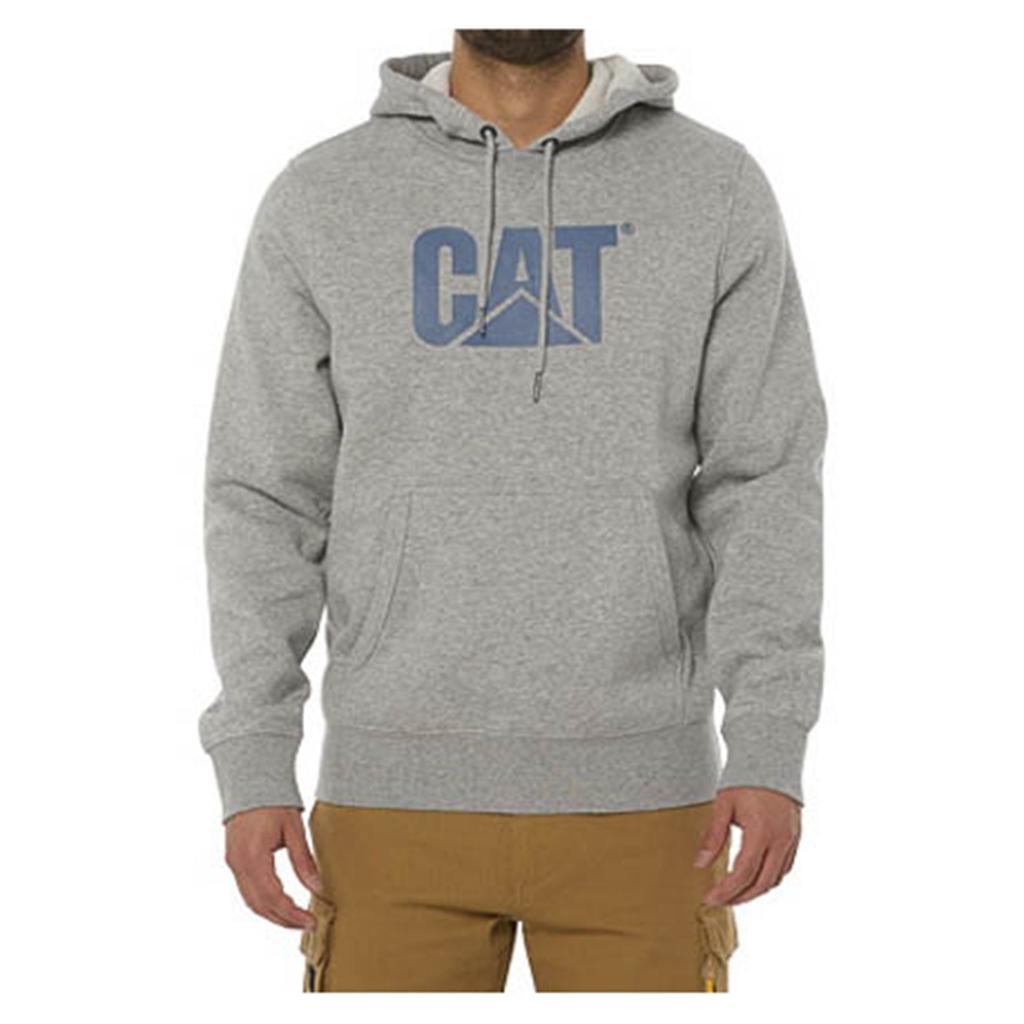 Caterpillar Foundation Met Capuchon Sweatshirt Sweatshirts Heren Grijs  Belgie |  YDQBK-6840