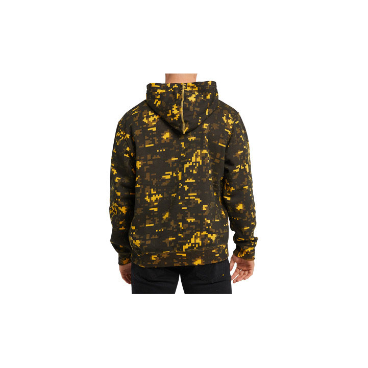 Caterpillar Foundation Printed Hoodie Sweatshirts Heren Geel Zwart  Belgie |  RJAZI-6750