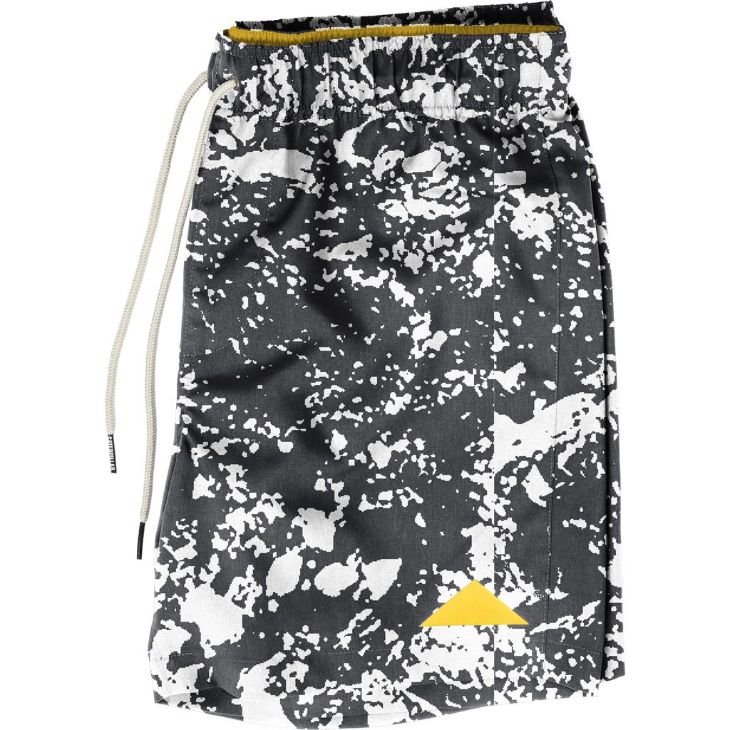 Caterpillar Foundation Swim Trunk Korte Broek Heren Black/White  Belgie |  RJTEK-3897