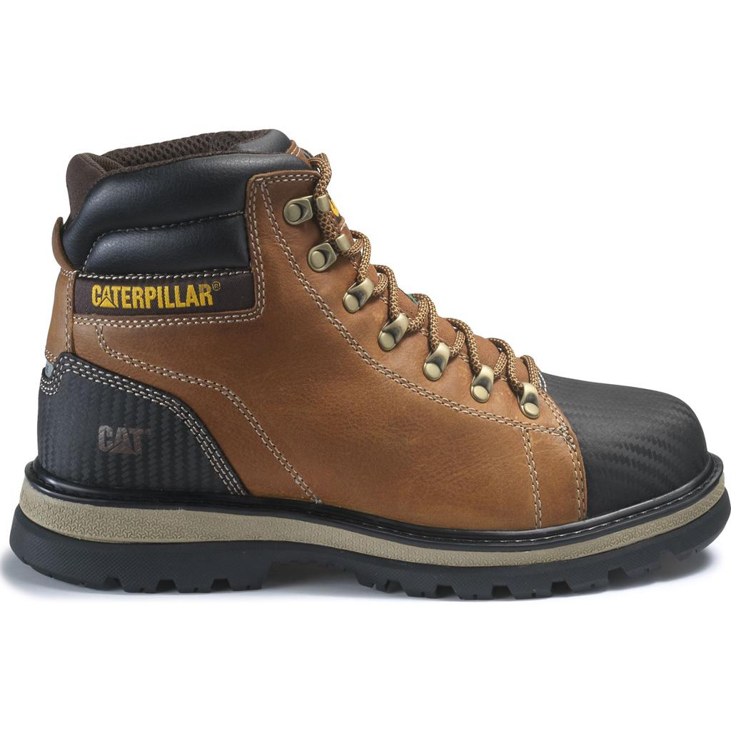 Caterpillar Foxfield St Tx Csa Werkschoenen Heren Bruin  Belgie |  ZYWKI-2450