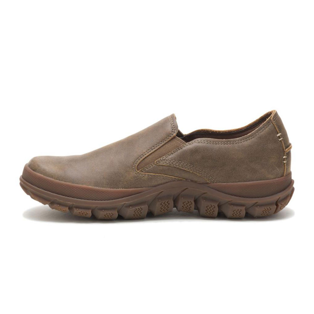 Caterpillar Fused Slip On Sneakers Heren Khaki  Belgie |  UPZTN-4168