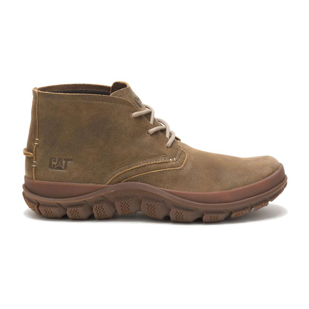 Caterpillar Fused Tri Mid Vrijetijdslaarzen Heren Khaki  Belgie |  NSGRQ-2367