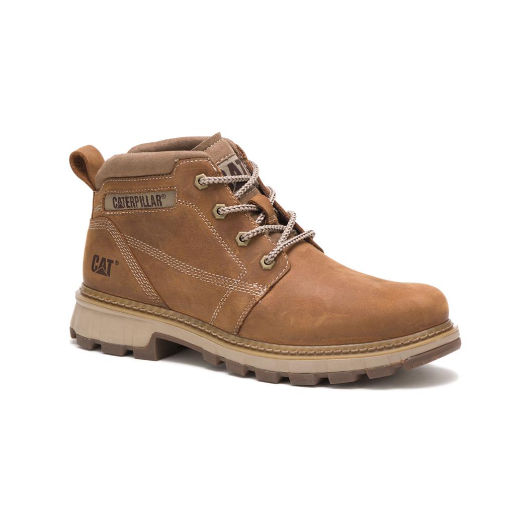 Caterpillar Gold Rush Chukka Laarzen Heren Donkerbeige  Belgie |  GRONL-1732