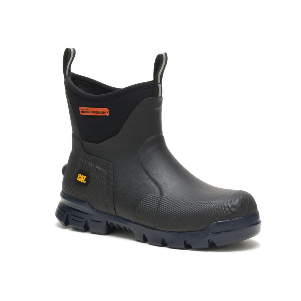 Caterpillar Heron Preston X Cat Stormers 6'' Regenlaarzen Dames Zwart  Belgie |  FZALJ-8129