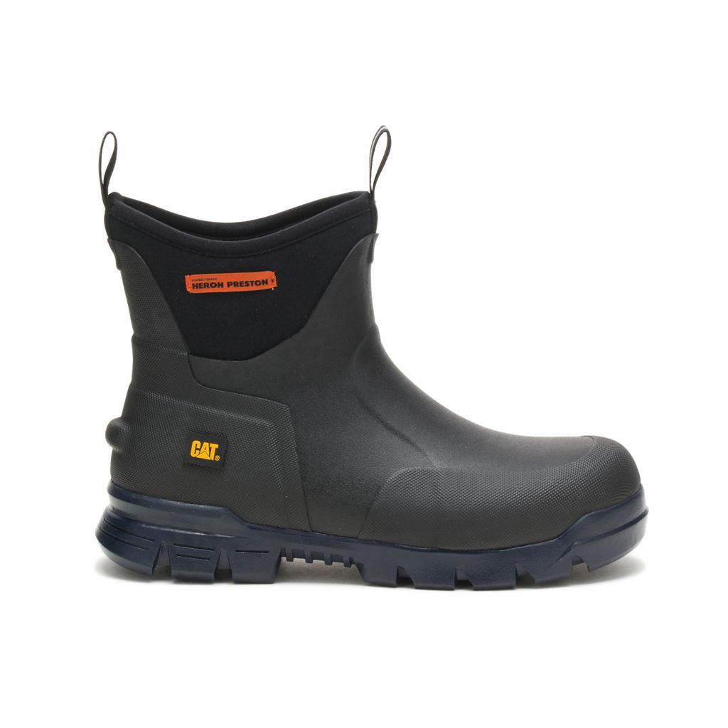 Caterpillar Heron Preston X Cat Stormers 6\'\' Regenlaarzen Dames Zwart  Belgie |  FZALJ-8129