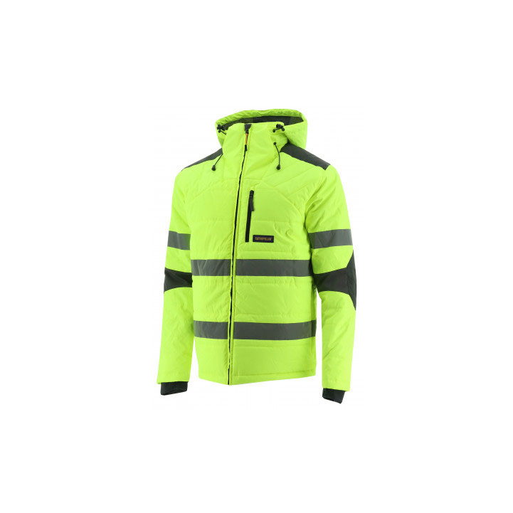 Caterpillar Hi Vis Boreas Taped Jassen Dames Geel  Belgie |  AYGIS-4092