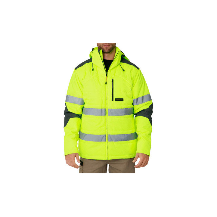 Caterpillar Hi Vis Boreas Taped Jassen Dames Geel  Belgie |  AYGIS-4092