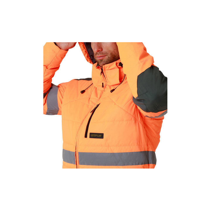 Caterpillar Hi Vis Boreas Taped Jassen Dames Oranje  Belgie |  SBZXD-1376