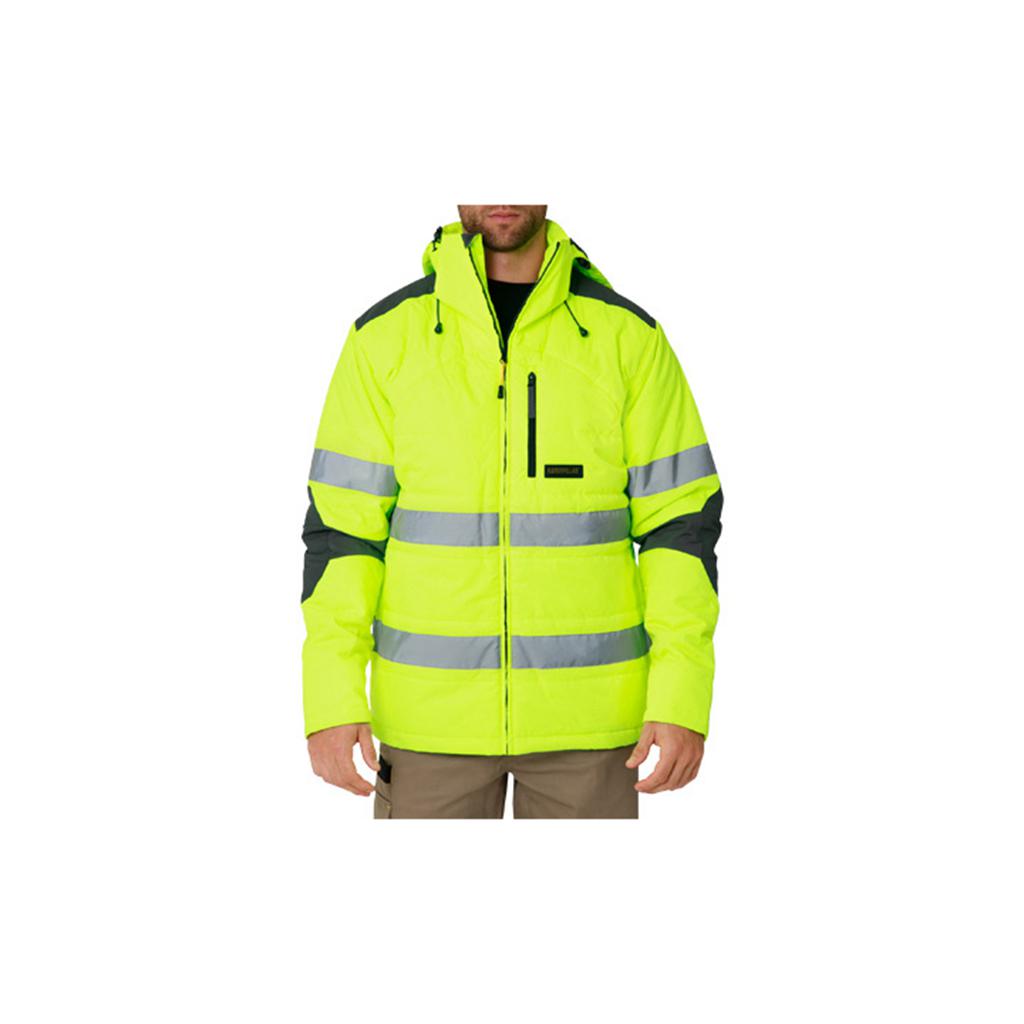 Caterpillar Hi Vis Boreas Taped Jassen Heren Geel  Belgie |  GOFMU-2645