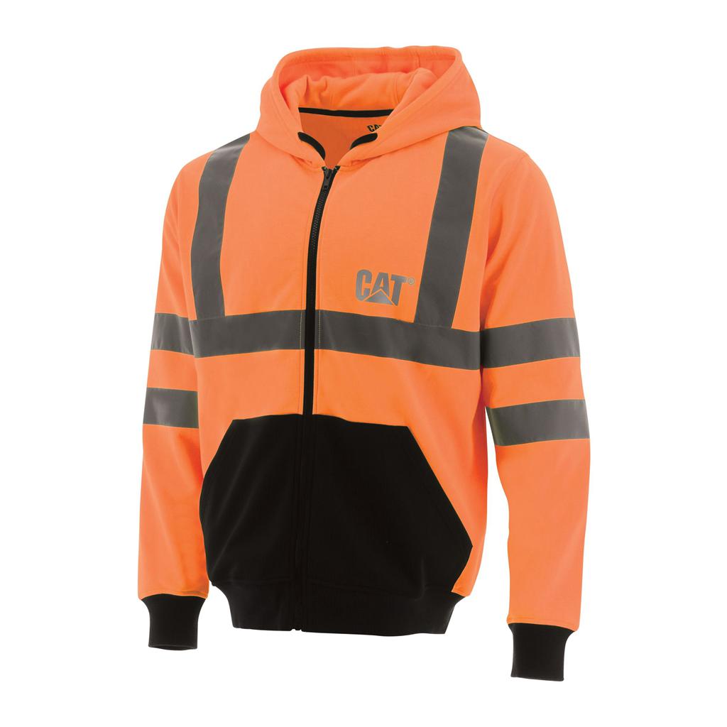 Caterpillar Hi Vis Full Zip Sweatshirts Heren Oranje  Belgie |  UFGLT-2684