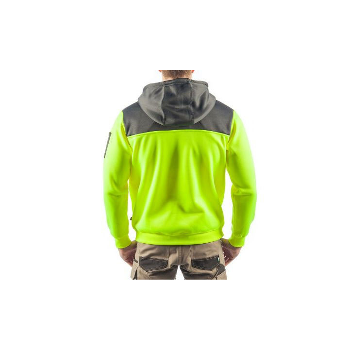 Caterpillar Hi Vis Hoodie Sweatshirts Dames Geel Donker  Belgie |  HLCQB-0843