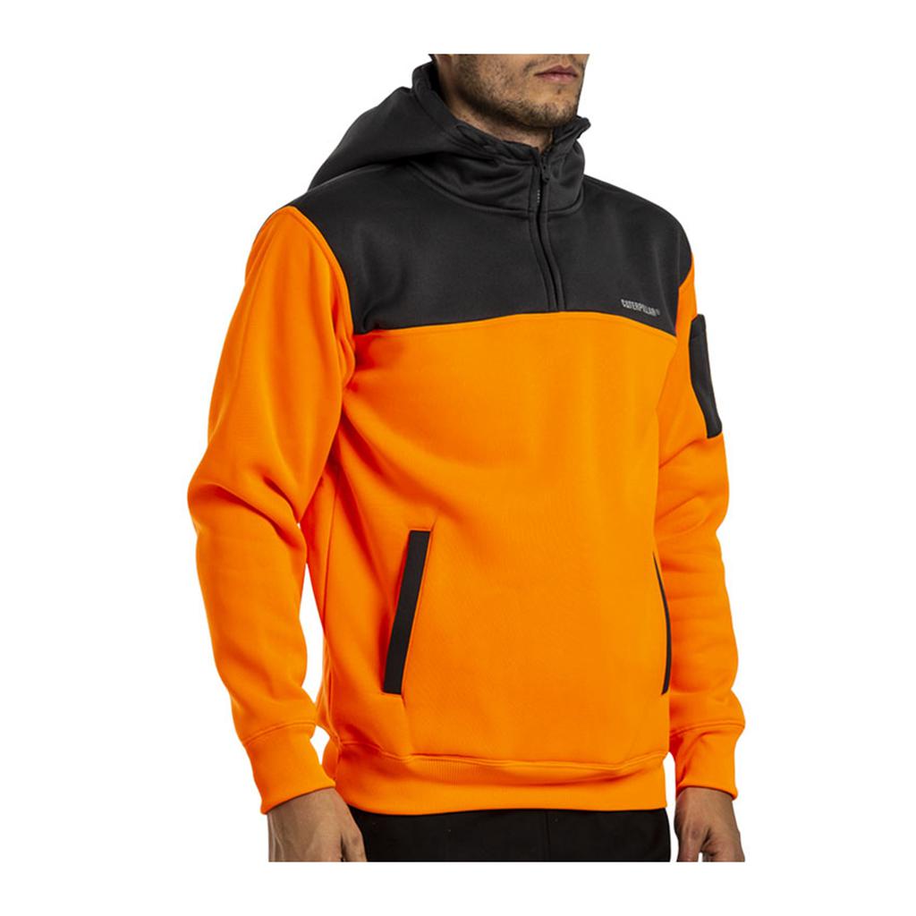 Caterpillar Hi Vis Sweatshirts Heren Orange/Grey  Belgie |  YEXAF-2758