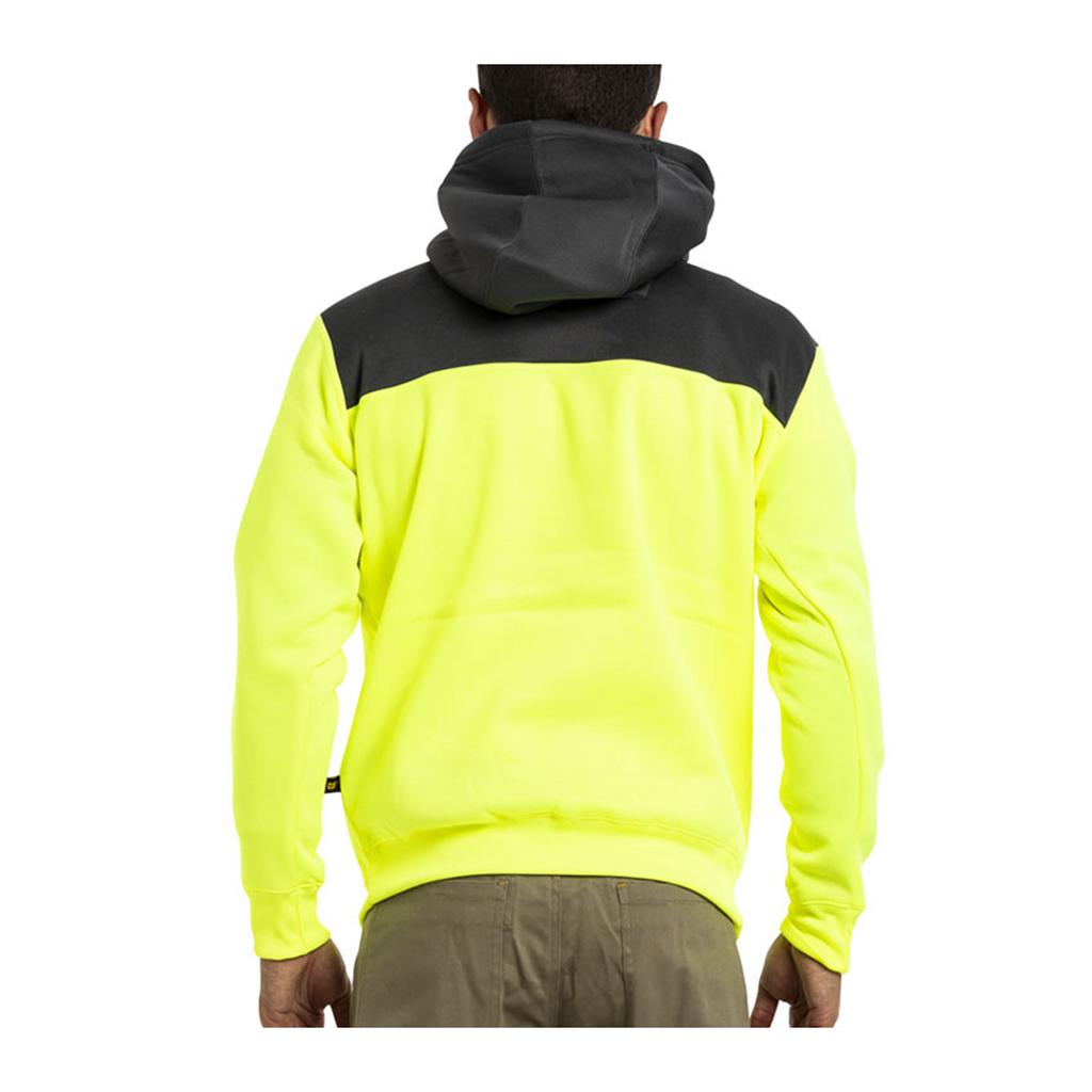 Caterpillar Hi Vis Sweatshirts Heren Yellow/Grey  Belgie |  TFPUI-7691