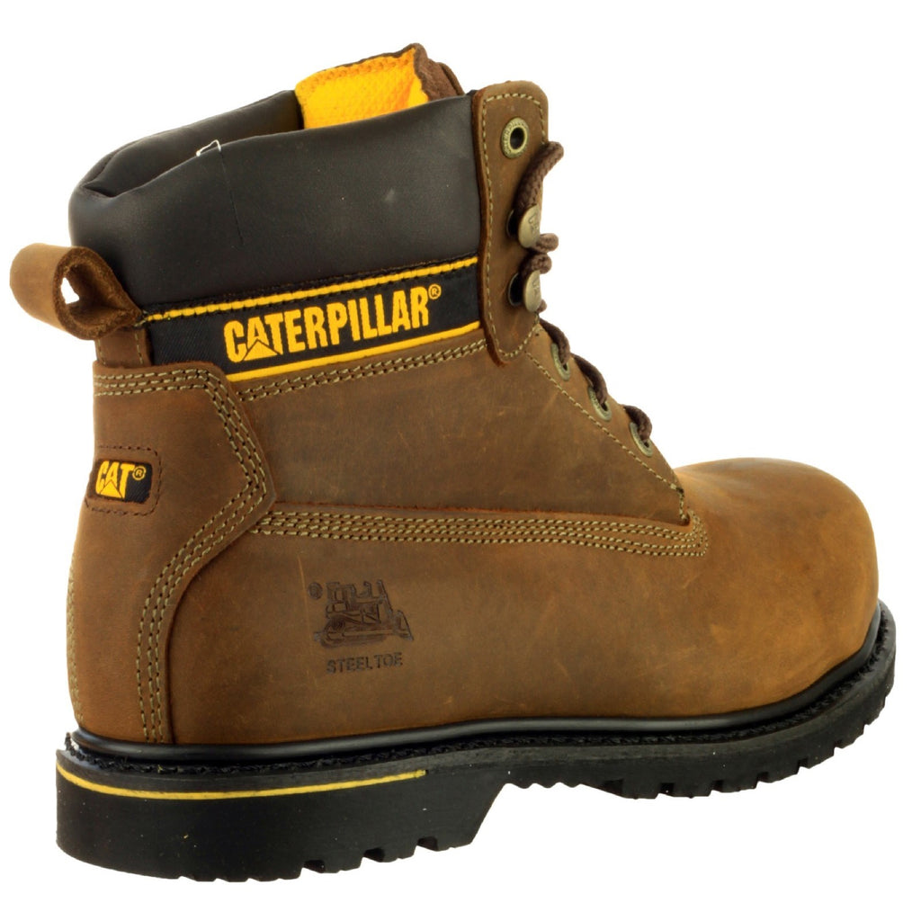 Caterpillar Holton S3 Goodyear Welted Safety Boots Heren Bruin  Belgie |  BKPEF-8932