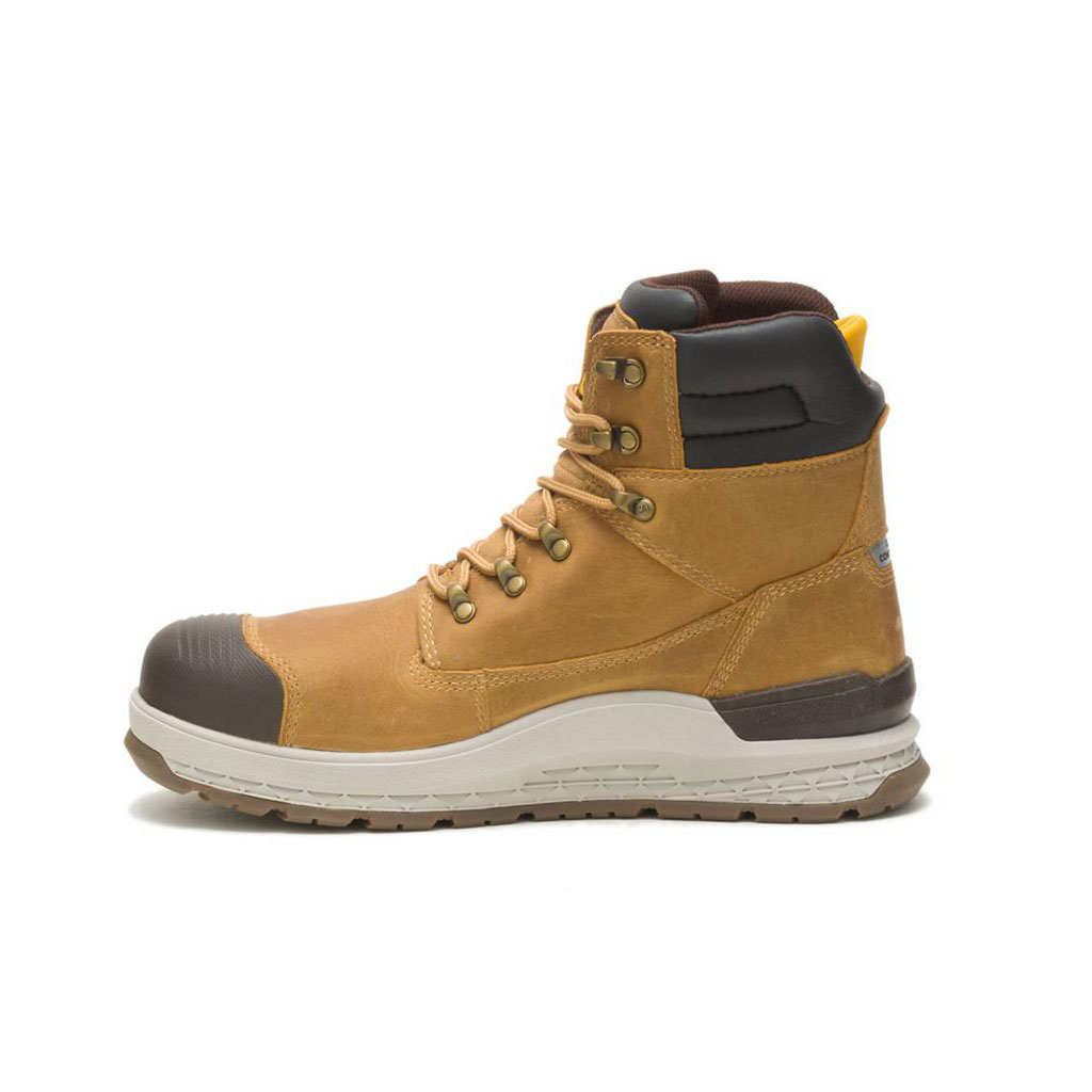 Caterpillar Impact Hiker Waterdichte Thinsulate™ Carbon Composite Neus Werklaarzen Heren Bruin  Belgie |  SYJAQ-1562